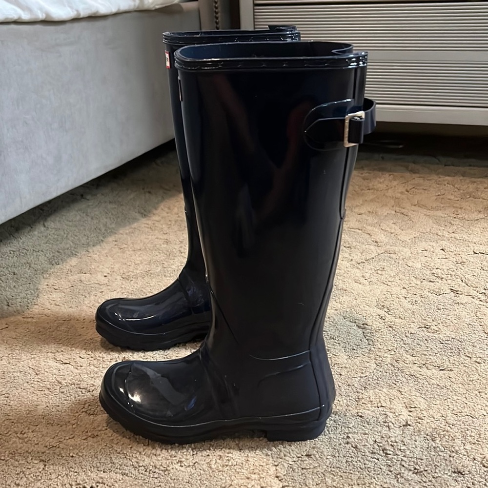 Barely worn Hunter Rain Boots